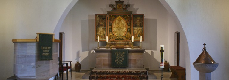 Altar mit Kanzel 1