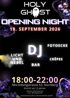 Opening Night Einladung